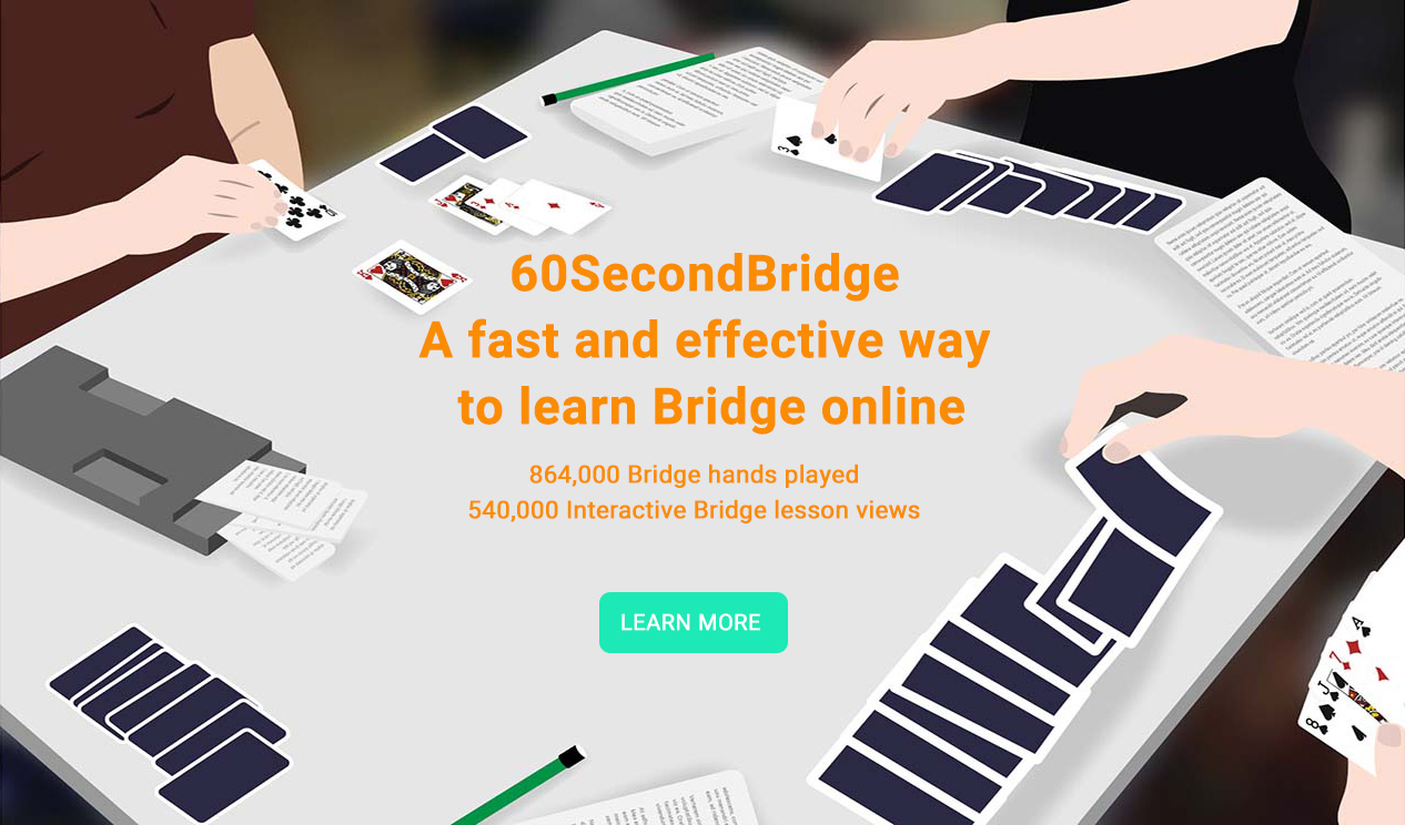 Learn Bridge Online - 400+ Lessons - Master Bidding and Play